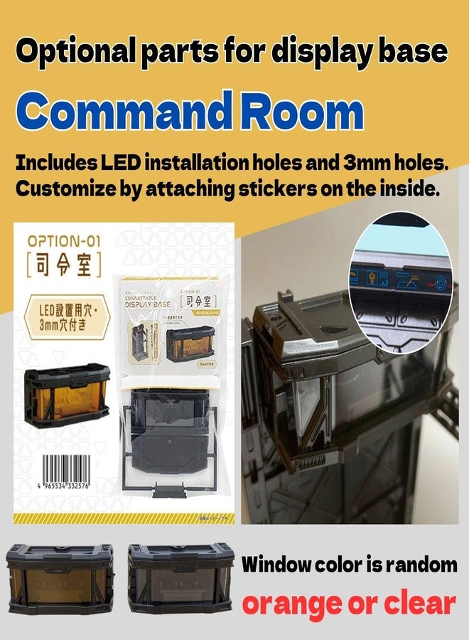 Someie Plastic Model Display Items Set (Plastic Model Interlocking Display Bases Optional Parts Set : 5 Types of Parts, Customization Sticker x1, Alligator Clip Sticks x2) - Image 3
